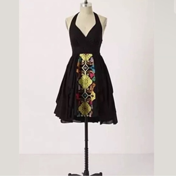 ANTHROPOLOGIE HALTER DRESS - Picture 13 of 14
